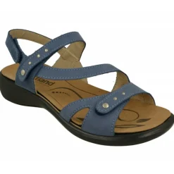 WESTLAND BY JOSEF SEIBEL antes ROMIKA Sandalias|Sandalia De Westland De Tiras Cruzadas Y Ajuste De Velcro Con Planta Anatomica Extraible Y Piso De Poliuretano
