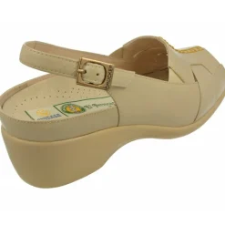Drucker Calzapedic Sandalias|Sandalia Pala Abotinada Con Elasticos Y Costuras Contrastadas