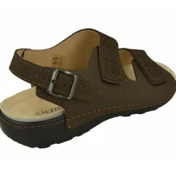 Calzamedi Sandalias|Sandalia Triple Velcro De Con Planta Anatomica Movible