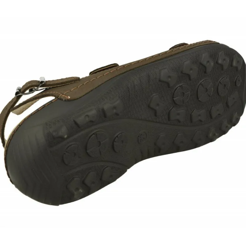 Calzamedi Sandalias|Sandalia Triple Velcro De Con Planta Anatomica Movible