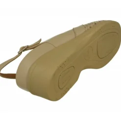 Calzamedi Zapatos Para Pies Delicados|Talon Abierto De En Piel Picada Con Pala Abotinada Y Elasticos, Planta De Descanso Extraible Y Horma De Ancho Especial