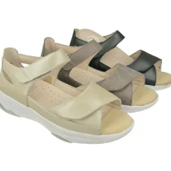 G Comfort Zapatos Ancho Especial|Talon Cerrado De Con Pujntera Abierta Y Doble Tira De Velcro Ajustable En Horma Extra Ancha Con Planta Extraible