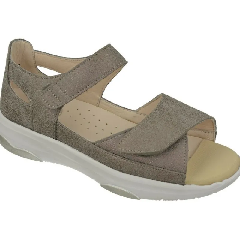G Comfort Zapatos Ancho Especial|Talon Cerrado De Con Pujntera Abierta Y Doble Tira De Velcro Ajustable En Horma Extra Ancha Con Planta Extraible