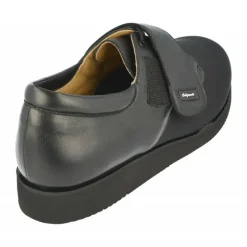 Calzamedi Velcros|Velcro De Con Cordon Y Pala Elastica Ancho 16 Especial Pie Diabetico. Negro