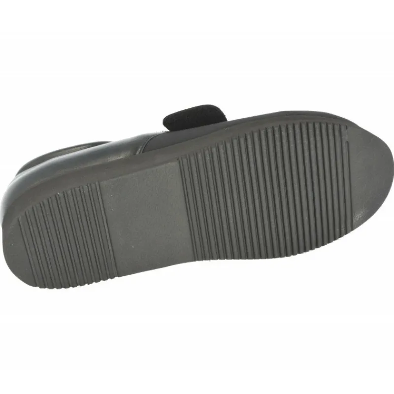 Calzamedi Velcros|Velcro De Con Cordon Y Pala Elastica Ancho 16 Especial Pie Diabetico. Negro