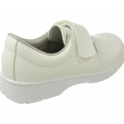 Calzamedi Zapatos Comodos Para Trabajar|Velcro De En Piel Picada Y Pala Lisa Especial Laboral Con Piso De Amortiguacion
