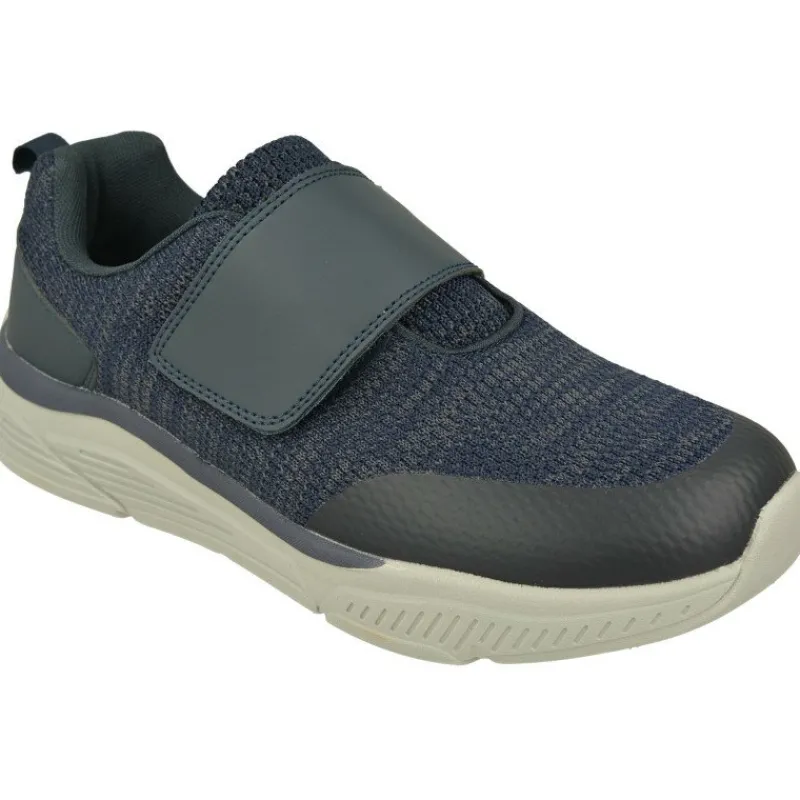 Doctor Cutillas Zapatos Ancho Especial|Velcro De En Tejido De Lona Transpirable Con Piso De Poliuretano Ligero Y Flexible