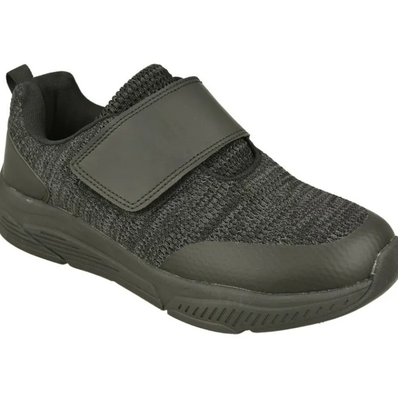Doctor Cutillas Zapatos Ancho Especial|Velcro De En Tejido De Lona Transpirable Con Piso De Poliuretano Ligero Y Flexible