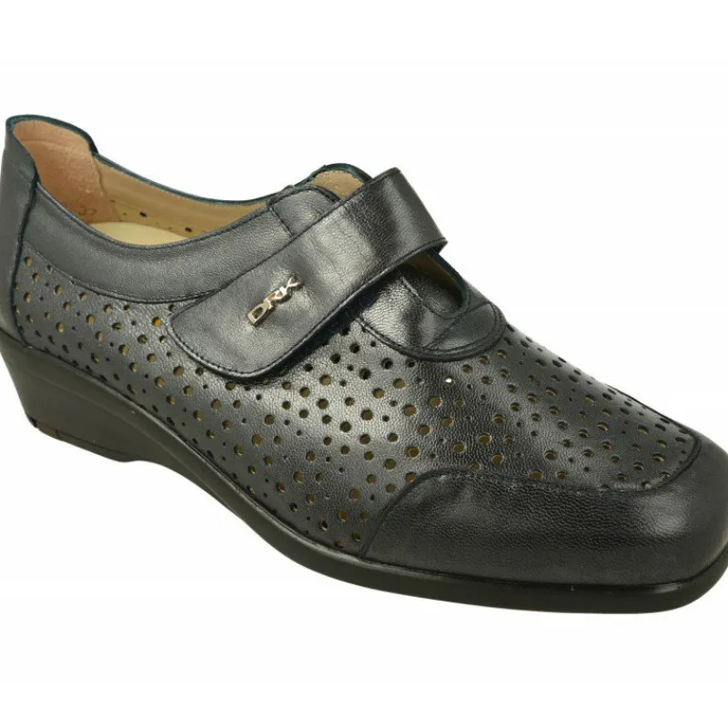 Drucker Calzapedic Velcros|Velcro De Drucker Picado Combinado Piel Tonos Con Planta De Descanso Movilble Y Piso De Poliuretano Aligerado