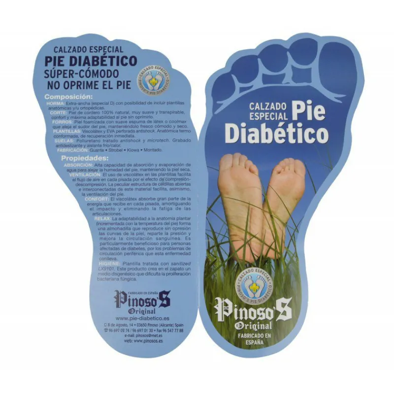 Pinosos Velcros|Velcro De Especial Diabeticos En Ancho 13 Y Piso De Descanso Negro