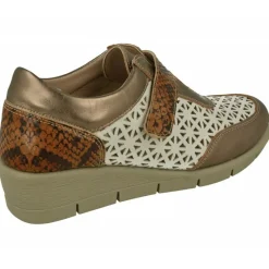 Doctor Cutillas Velcros|Velcro Del Picado Combinado En Beige Y Tonos Con Planta Extraible Y Piso De Amortiguacion
