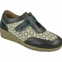 Doctor Cutillas Velcros|Velcro Del Picado Combinado En Beige Y Tonos Con Planta Extraible Y Piso De Amortiguacion