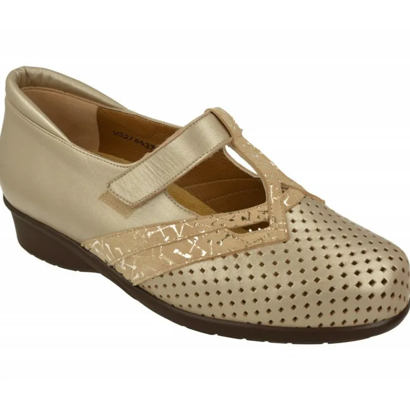Alviflex Zapatos Con Pulsera|Velcro Pulsera Con Pala Picada En Horma De Ancho Especial, Planta De Descanso Extraible Y Piso De Poliuretano Aligerado