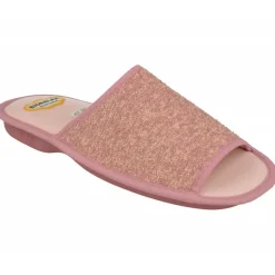 Cosdam Chinelas|Zapatilla Chinela Con Puntera Abierta En Lona Jaspeada Y Piso De Goma Biorelax De Amortiguacion