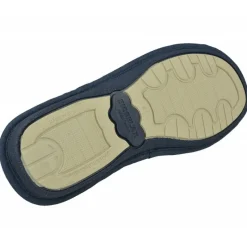 Cosdam Chinelas|Zapatilla Chinela De Biorelax Con Estampado Furgo En Lona De Algodon Y Planta De Descanso Biorelax Marino