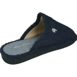 Garzon Chinelas|Zapatilla Chinela De Con Piso Aligerado En Rizo De Algodon Marino