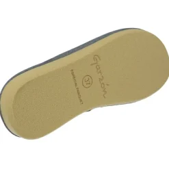 Garzon Zapatillas De Casa|Zapatilla Chinela De En Lona Estampada Peces Con Piso Microporoso Y Forro De Lona Transpirable Azulon