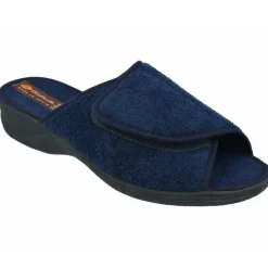 Doctor Cutillas Chinelas|Zapatilla Chinela De Pala De Velcro Ajustable Rizo Algodon Del . Marino