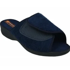 Doctor Cutillas Chinelas|Zapatilla Chinela De Pala De Velcro Ajustable Rizo Algodon Del . Marino