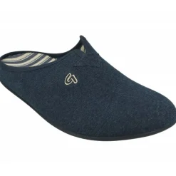 Garzon Chinelas|Zapatilla Chinela De Puntera Cerrada En Lona De Algodon Piso De Caucho Y Planta De Latex Extraible De Ancho Especial