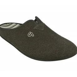 Garzon Chinelas|Zapatilla Chinela De Puntera Cerrada En Lona De Algodon Piso De Caucho Y Planta De Latex Extraible De Ancho Especial