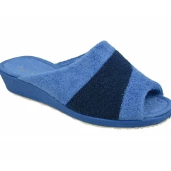 Garzon Chinelas|Zapatilla Chinela De Rizo Algodon Combinada Con Piso Esponjoso De Calzados