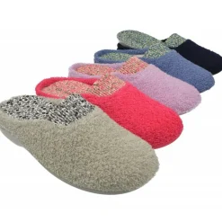 Garzon Chinelas|Zapatilla Chinela De Rizo De Algodon De Con Planta Anatomica Movible Y Suela De Caucho
