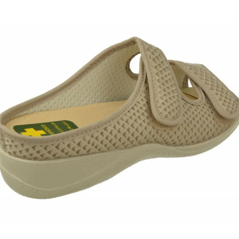 Doctor Cutillas Chinelas|Zapatilla Chinela Del Con Doble Tira Del Velcro En Lona Grabada Con Piso De Caucho Y Planta Extraible