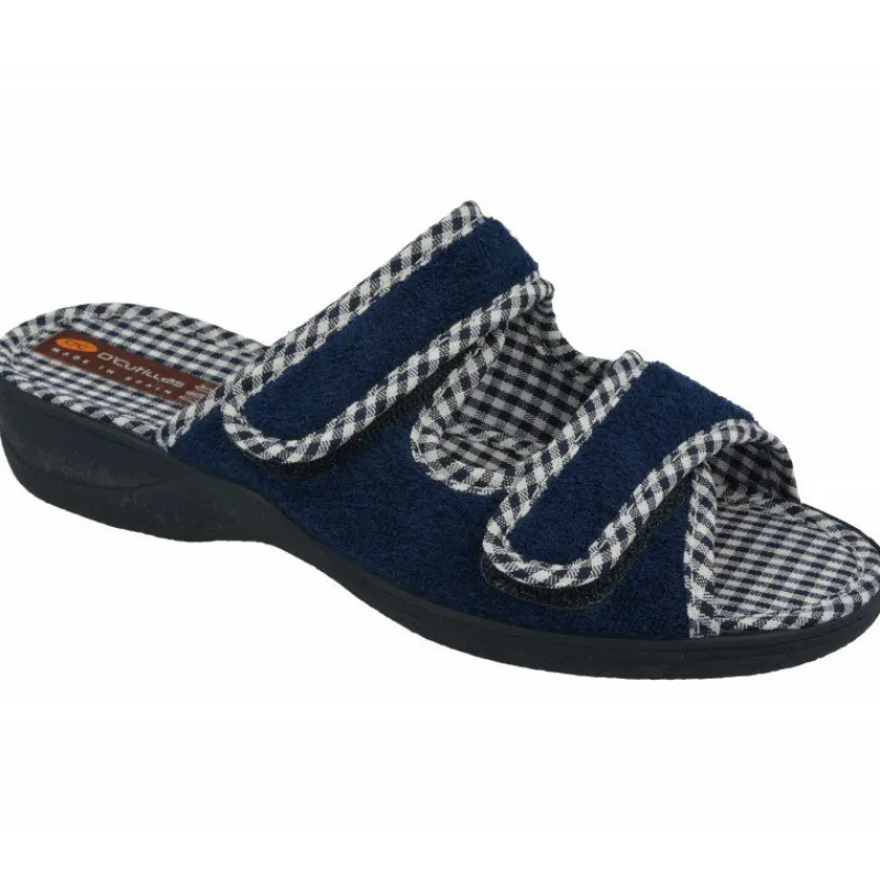 Doctor Cutillas Chinelas|Zapatilla Chinela Toalla Doble Velcro Extra Ancha Del .