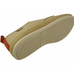 Victoria Zapatillas De Calle|Zapatilla Cordon De En Lona De Algodon Con Ribete De Cuerda Con Piso De Caucho