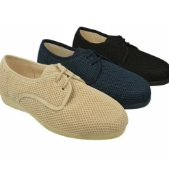 Doctor Cutillas Zapatillas De Casa|Zapatilla Cordon Pala Lisa Elastico Extra Ancho Del