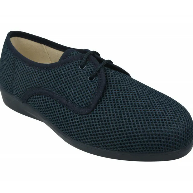 Doctor Cutillas Zapatillas De Casa|Zapatilla Cordon Pala Lisa Elastico Extra Ancho Del