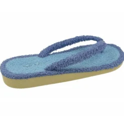 Garzon Chinelas|Zapatilla De Bano Combinada En Rizo De Algodon Y Piso Microporoso Aligerado