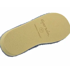 Garzon Chinelas|Zapatilla De Bano Combinada En Rizo De Algodon Y Piso Microporoso Aligerado