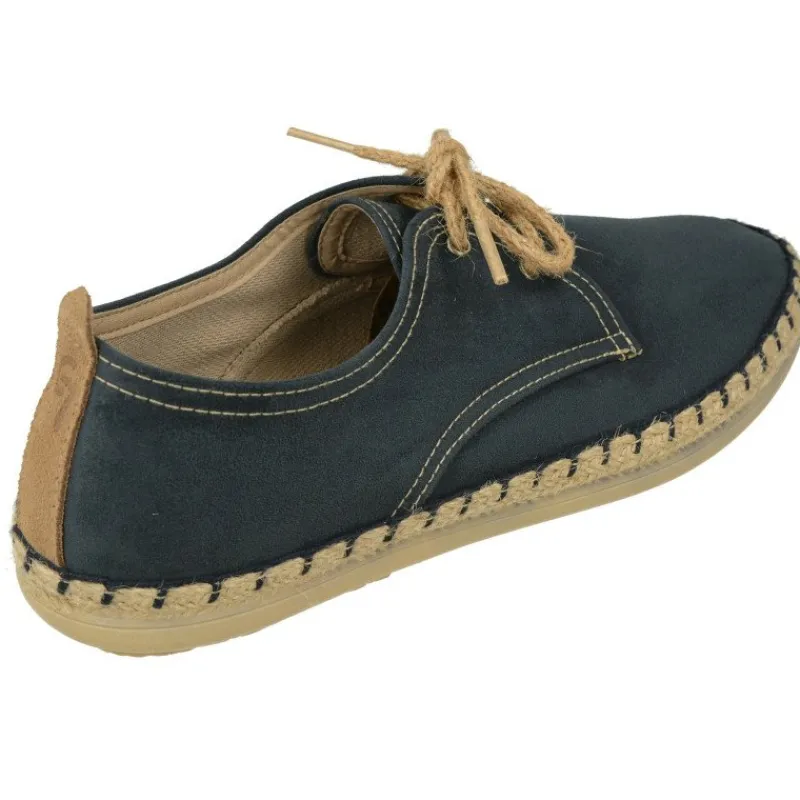 Garzon Zapatillas De Calle|Zapatilla De Acordonada De Pala Lisa Con Tejido Antelina Cosido A Piso De Caucho Forrada En Lona De Algodon
