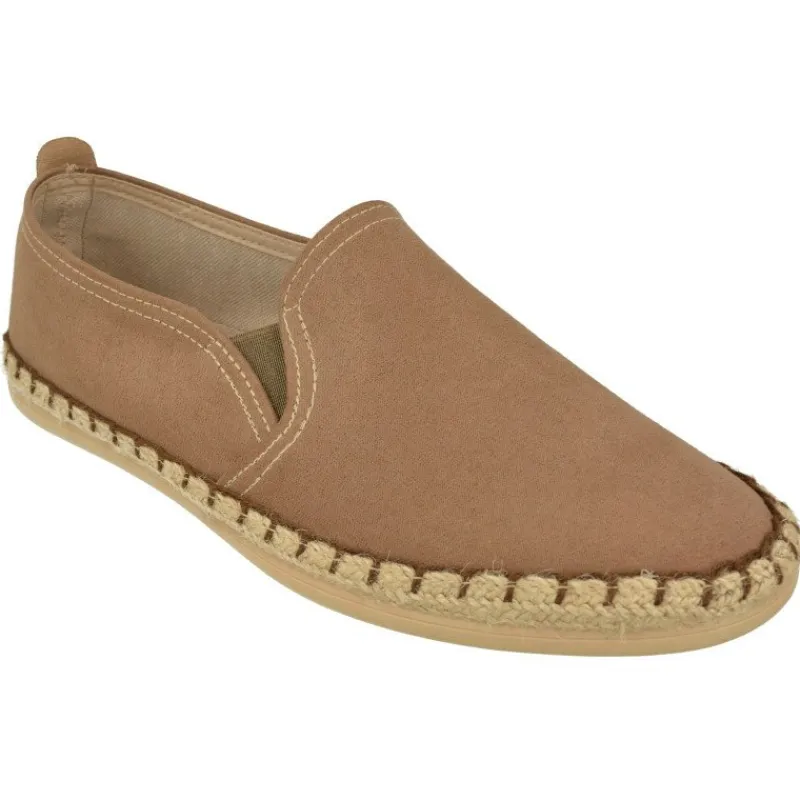 Garzon Zapatillas De Calle|Zapatilla Mocasin De En Tejido Antelina Con Forro De Lona Y Corte Cosido A Piso De Caucho Con Elasticos En Pala
