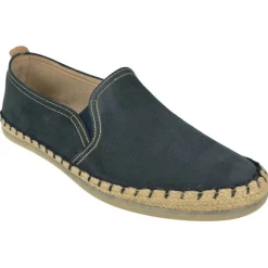 Garzon Zapatillas De Calle|Zapatilla Mocasin De En Tejido Antelina Con Forro De Lona Y Corte Cosido A Piso De Caucho Con Elasticos En Pala