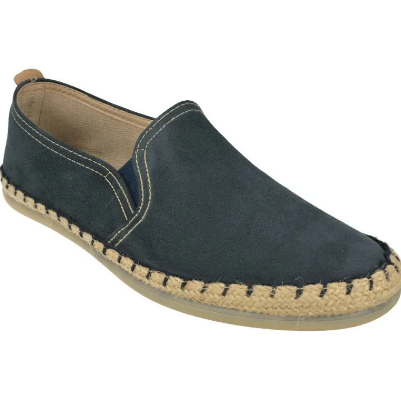 Garzon Zapatillas De Calle|Zapatilla Mocasin De En Tejido Antelina Con Forro De Lona Y Corte Cosido A Piso De Caucho Con Elasticos En Pala