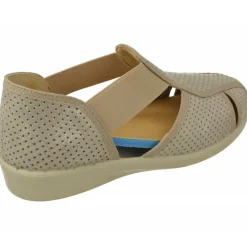 Doctor Cutillas Zapatillas De Calle|Zapatilla Mocasin Del En Tejido Brillos Picado Con Goma Elastica Ajustable Y Costados Abiertos. Piso De Caucho