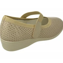 Doctor Cutillas Zapatillas De Casa|Zapatilla Pulsera Del En Tejido Elastico Grabado, Piso De Goma Y Ajuste Con Tira De Velcro Al Empeine