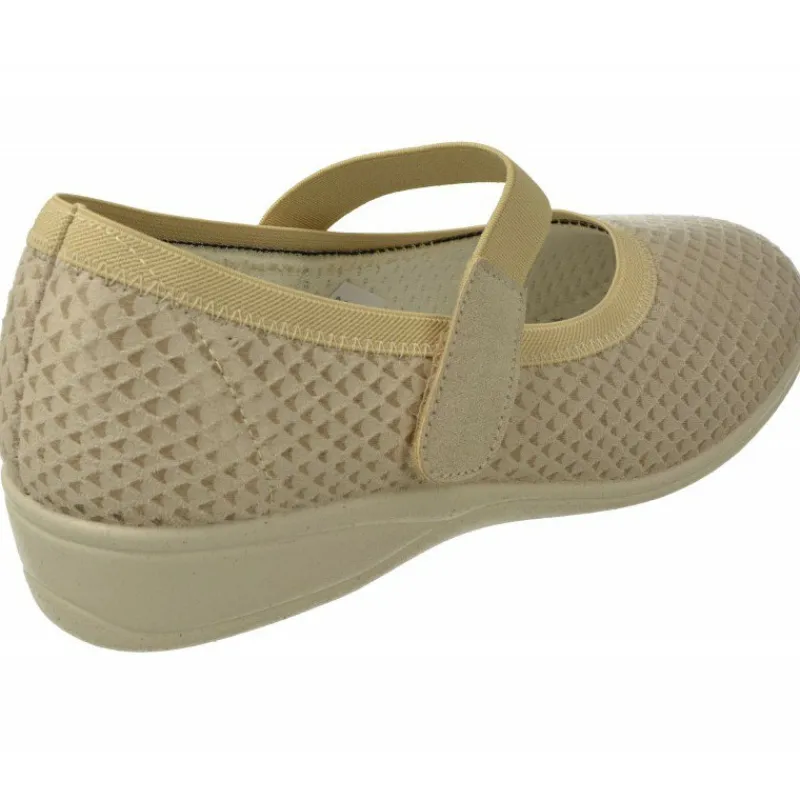 Doctor Cutillas Zapatillas De Casa|Zapatilla Pulsera Del En Tejido Elastico Grabado, Piso De Goma Y Ajuste Con Tira De Velcro Al Empeine