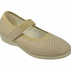 Doctor Cutillas Zapatillas De Casa|Zapatilla Pulsera Del En Tejido Elastico Grabado, Piso De Goma Y Ajuste Con Tira De Velcro Al Empeine