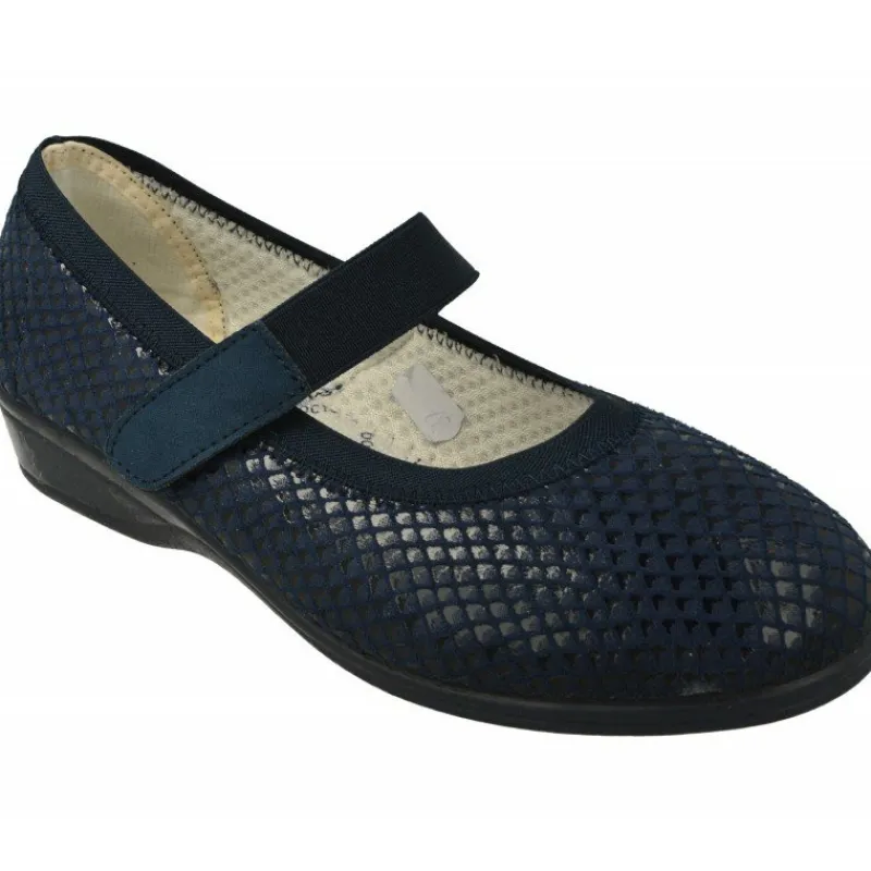 Doctor Cutillas Zapatillas De Casa|Zapatilla Pulsera Del En Tejido Elastico Grabado, Piso De Goma Y Ajuste Con Tira De Velcro Al Empeine