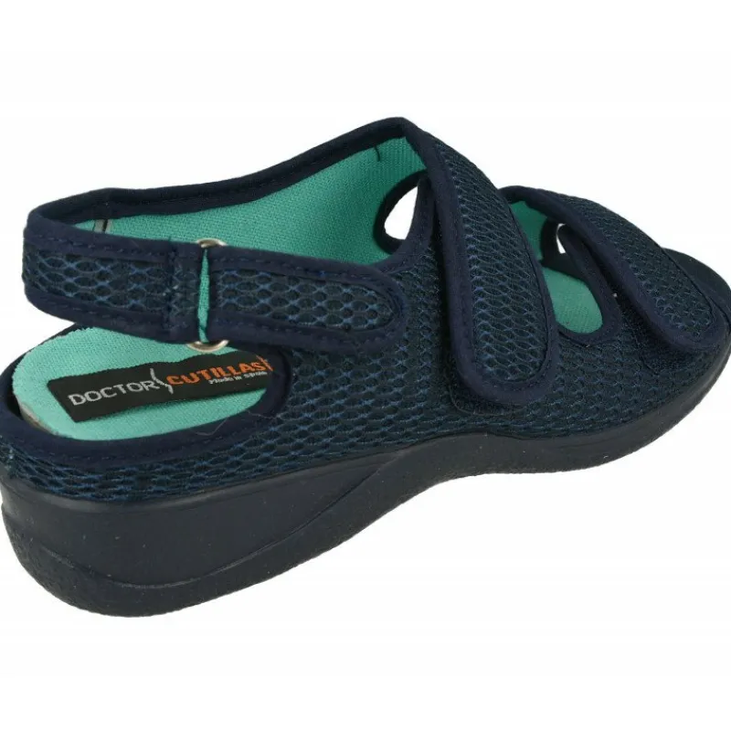Doctor Cutillas Zapatillas De Calle|Zapatilla Sandalia Del En Tejido Lona Elastico Con Forro Antialegico, Planta Extraible Y Piso De Caucho