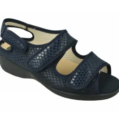 Doctor Cutillas Zapatillas De Calle|Zapatilla Sandalia Del Con Triple Velcro Ajustable En Tejido Elastico Grabada, Planta Movible Y Piso De Caucho