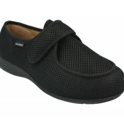 Calzamedi Zapatillas De Lona|Zapatilla Velcro De En Tejido Elastico Con Piso De Caucho Y Horma De Ancho 15 , Pies Sensibles Y Diabeticos