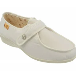 Doctor Cutillas Zapatillas De Calle|Zapatilla Velcro De Lona Con Pala Elastica En Ancho Especial Del