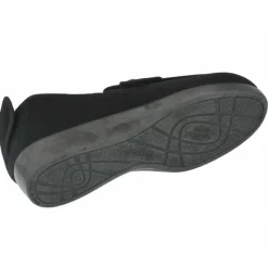 Doctor Cutillas Zapatillas De Calle|Zapatilla Velcro Del , Terapeutico Ortopedico De Gran Capacidad Interior. Negro